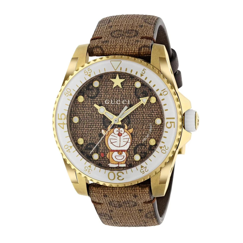 Gucci Dive Doraemon YA136334 Unisex Watch