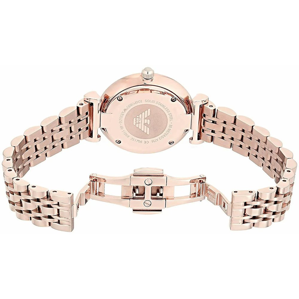Emporio Armani AR11059 Ladies Watch T-Bar Gianni Rose Gold — view 2