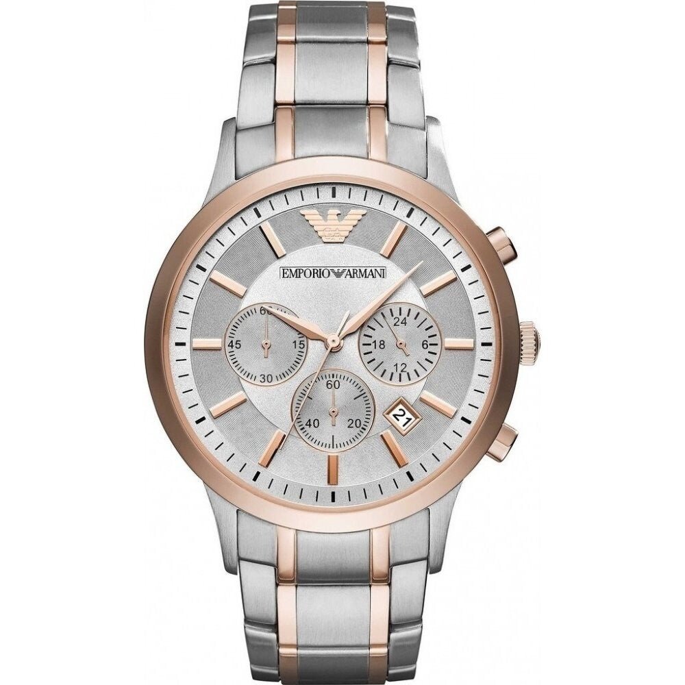 Emporio Armani AR11077 Men's Watch Renato Rose Gold