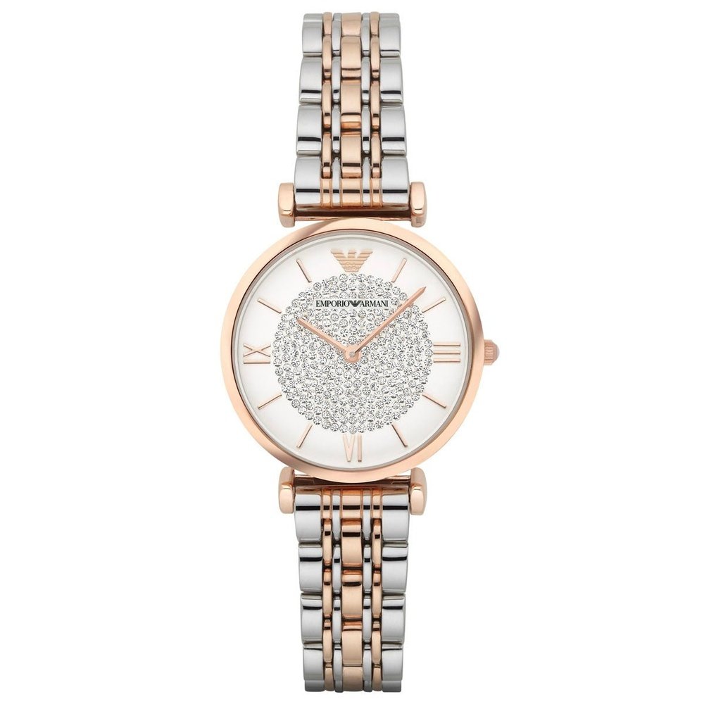 Emporio Armani AR1926 Ladies Watch T-Bar Gianni Two-Tone