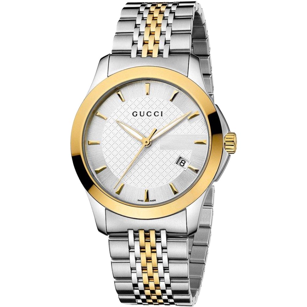 Gucci YA126409 G-Timeless Two-Tone Men's Watch