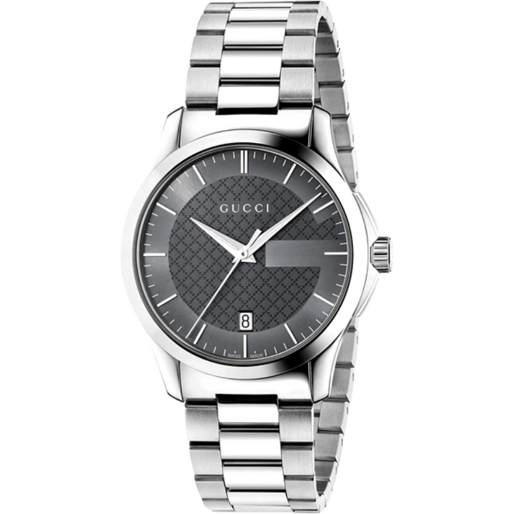 Gucci YA126441 G-Timeless Grey Dial Unisex Watch