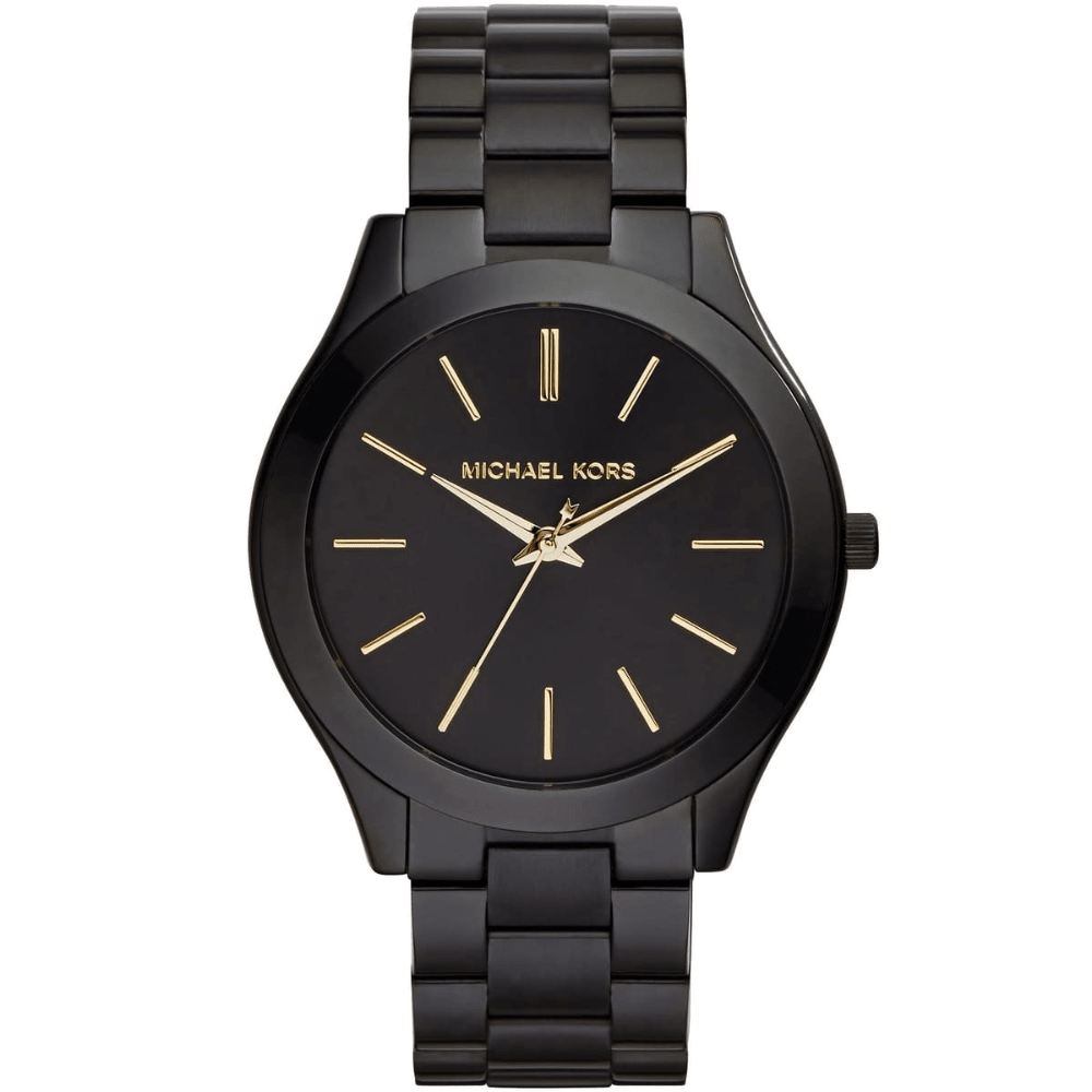 Michael Kors MK3221 Slim Runway Black Dial Ladies Watch