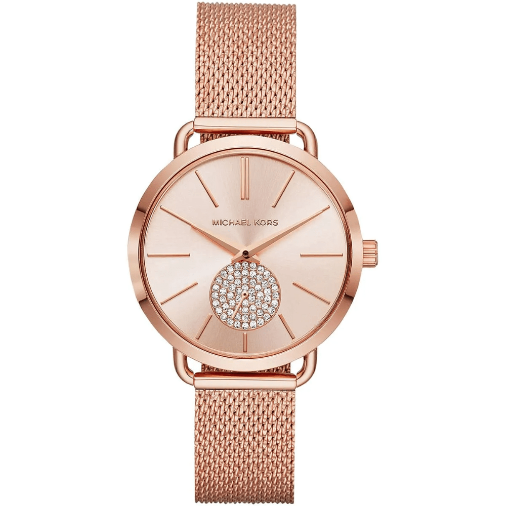 Michael Kors MK3845 Portia Mesh Straps Ladies Watch