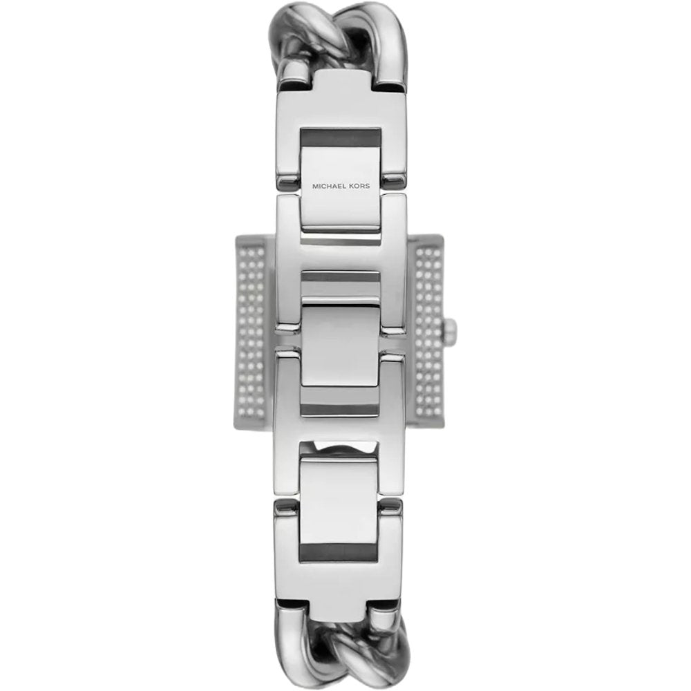 Michael Kors MK4718 Chain Lock Stainless Steel Watch Ladies Watch — view 2