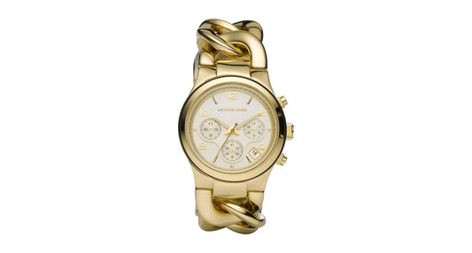 Michael Kors MK3131 gold-tone chronograph