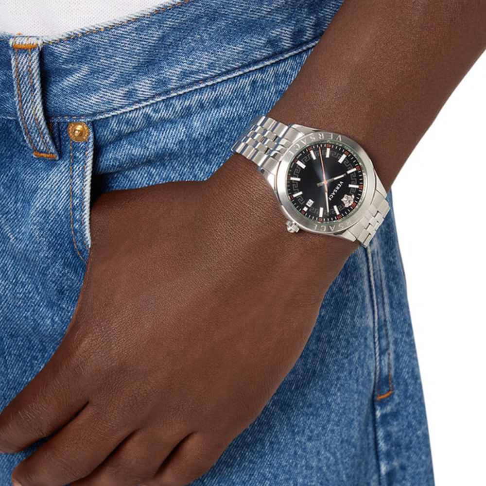 Versace VEVK00420 Hellenyium Black Dial Men's Watch — view 4