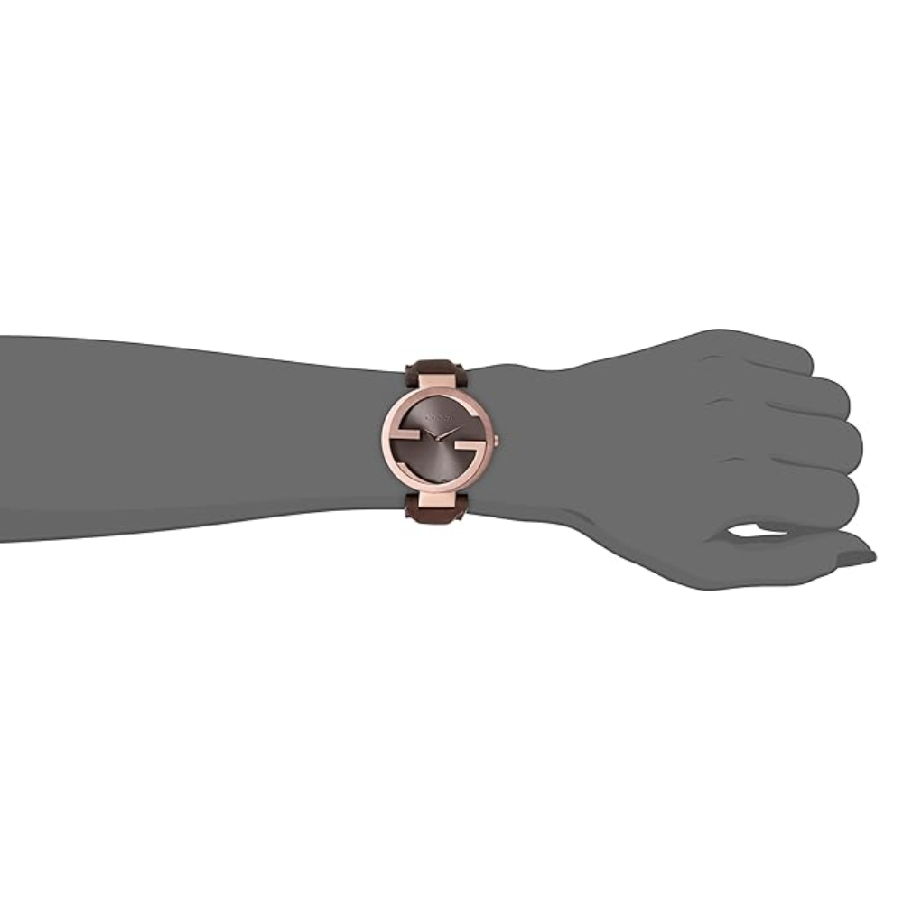 Gucci YA133309 Interlocking G Brown Dial Ladies Watch — view 4