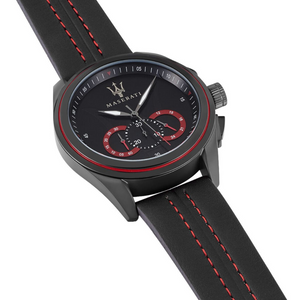 Maserati R8871612023 Traguardo Chronograph Black Dial Men's Watch — view 7