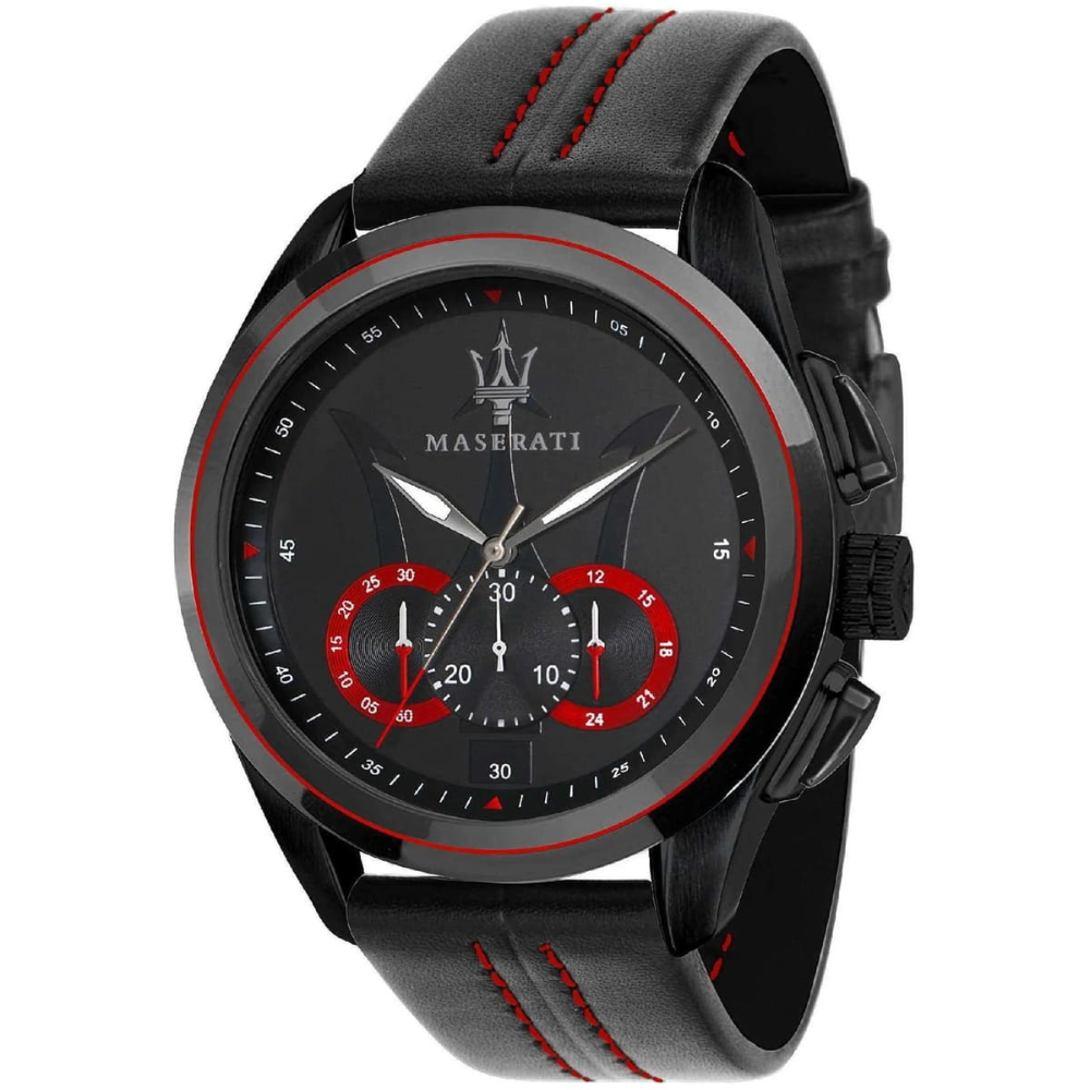 Maserati R8871612023 Traguardo Chronograph Black Dial Men's Watch — view 3