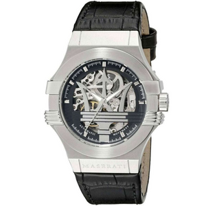 Maserati R8821108001 Potenza Automatic Black Dial Men's Watch — view 3
