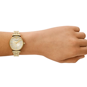 Emporio Armani AR11608 Two-Hand Gold-Tone Ladies Watch — view 5