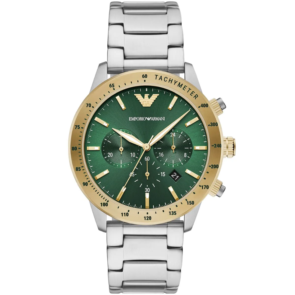 Emporio Armani AR11454 Chronograph Green Dial Men’s Watch