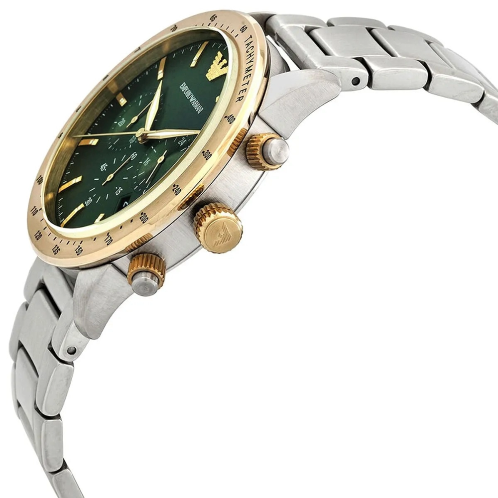 Emporio Armani AR11454 Chronograph Green Dial Men’s Watch — view 4