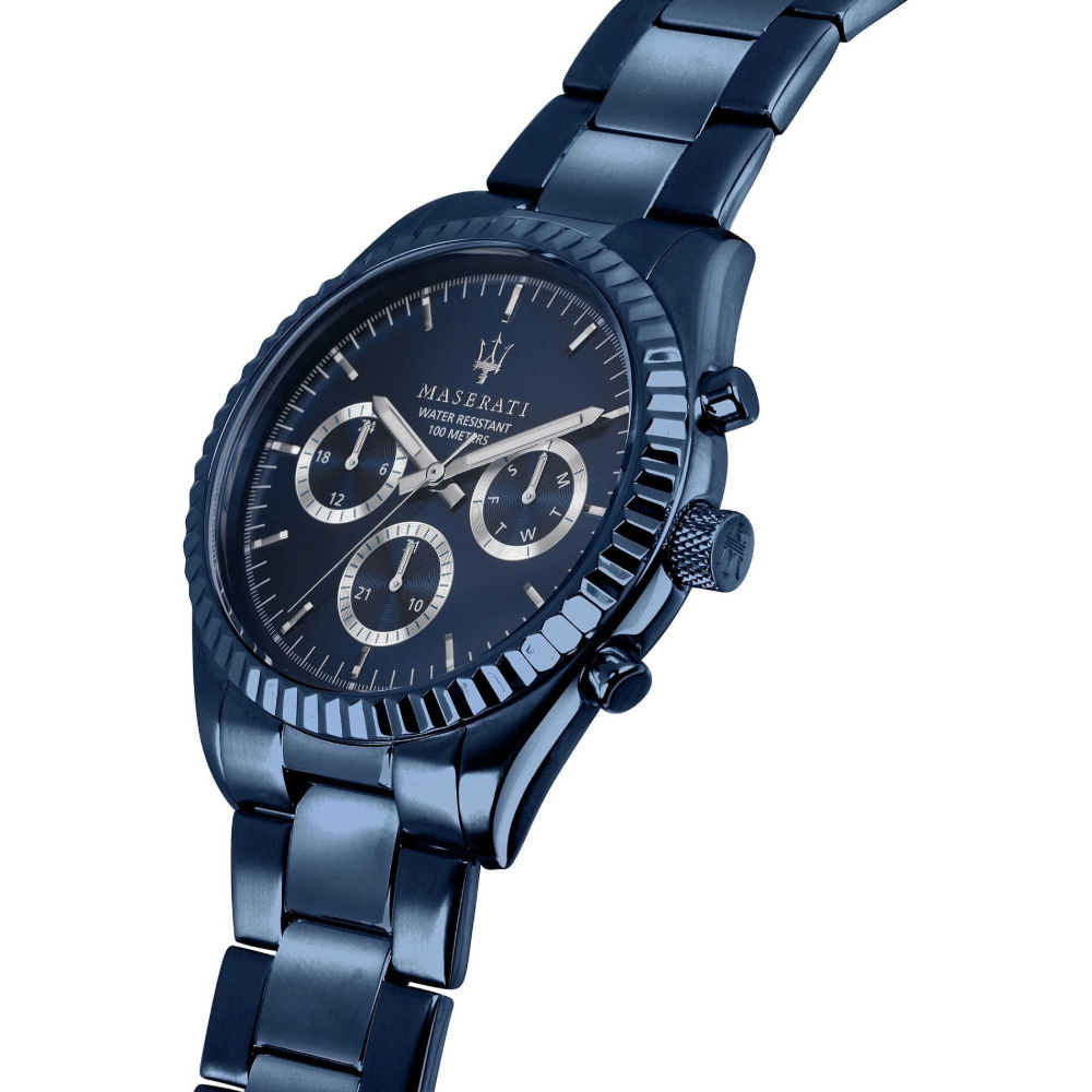 Maserati R8853100025 Chronograph Blue Edition Collection Men's Watch — view 3