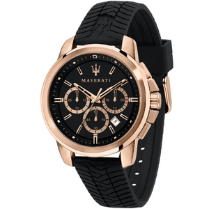 Maserati R8871621012 Chronograph Successo Rose Gold Men's Watch