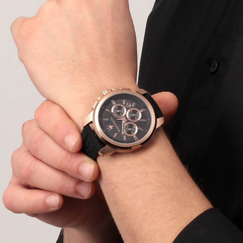 Maserati R8871621012 Chronograph Successo Rose Gold Men's Watch — view 5