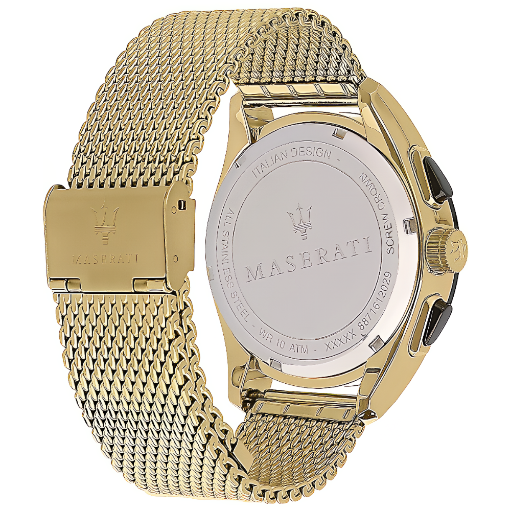 Maserati R8873612010 Traguardo Chronograph Black Dial Men's Watch — view 2