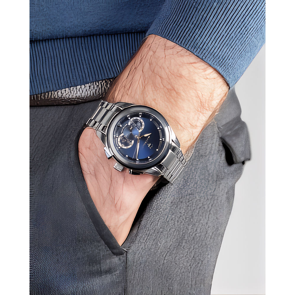Maserati R8873612014 Traguardo Chronograph Blue Dial Men's Watch — view 4