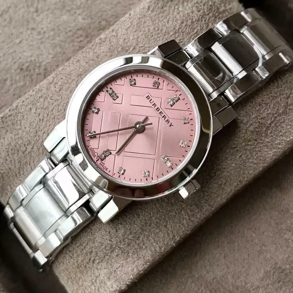 Burberry BU9223 The City Pink Dial Ladies Watch — view 4