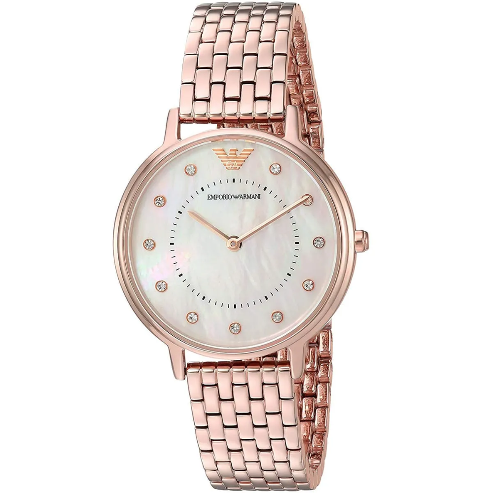 Emporio Armani AR11006 Rose Gold Ladies Watch — view 3