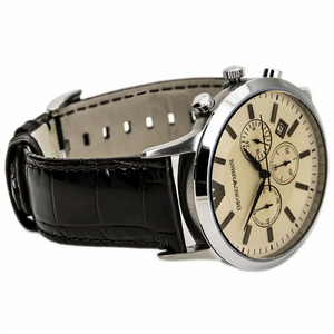 Emporio Armani AR2433 Chronograph Beige Dial Men's Watch — view 6