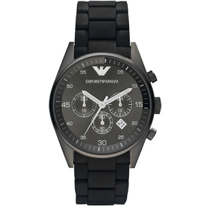 Emporio Armani AR5889 Black Dial Chronograph Men's Watch