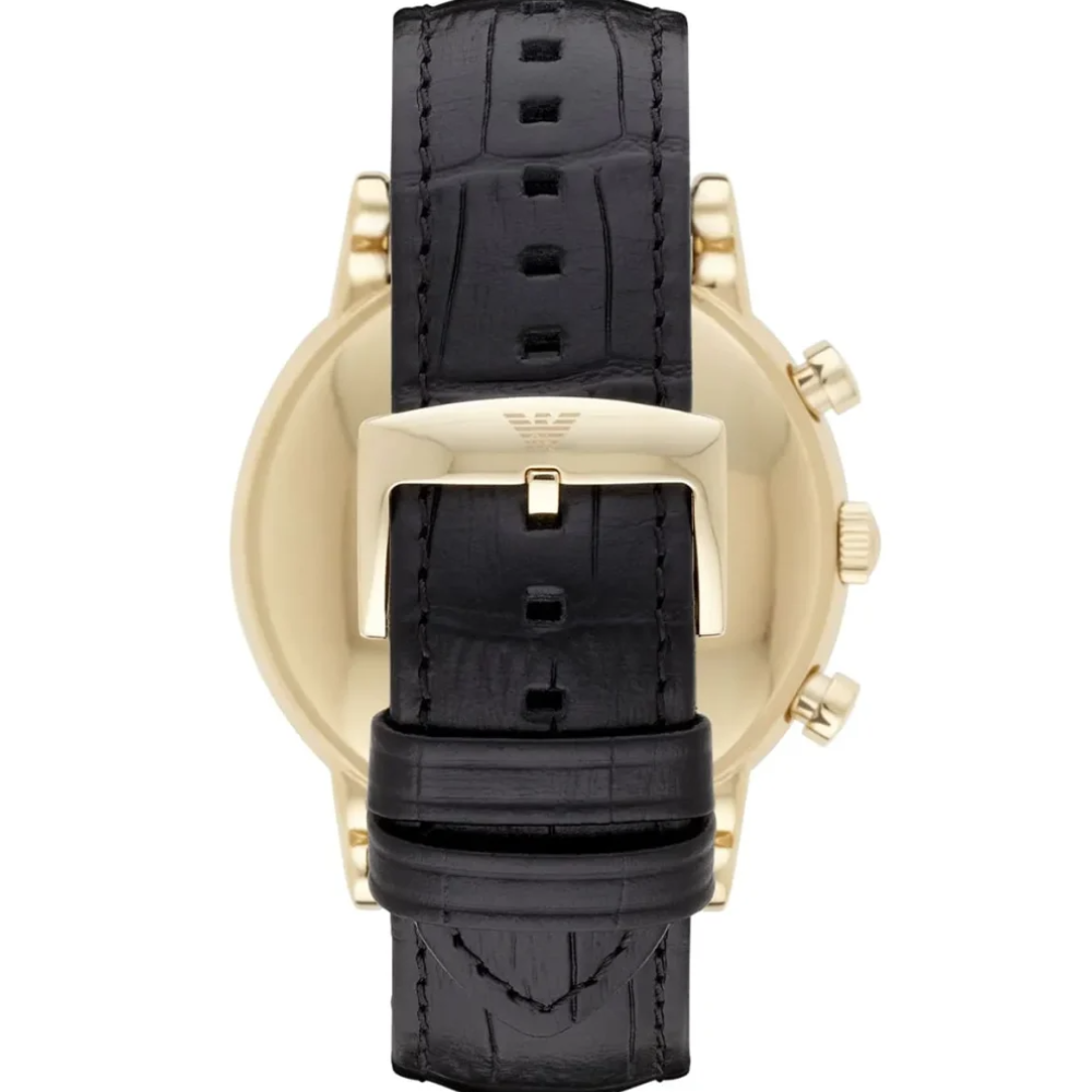 Emporio Armani AR1917 Luigi Black Dial Chronograph Men's Watch — view 2