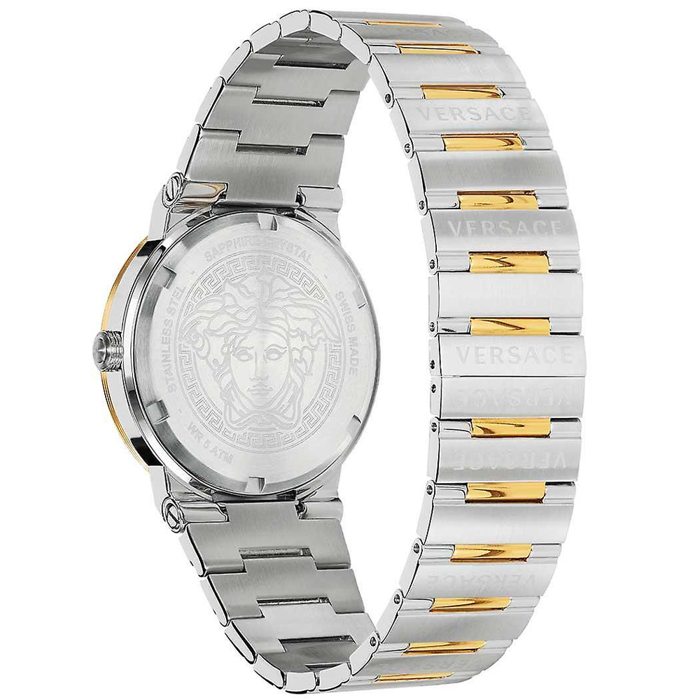 Versace VEVI00420 Men's Watch Greca Two-Tone Green Dial — view 2
