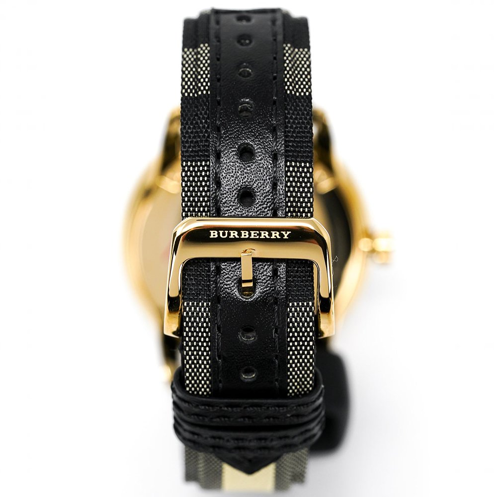 Burberry BU10001 The Classic Horseferry Gold Case Men's Watch — view 2