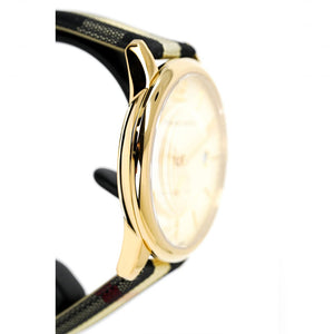 Burberry BU10001 The Classic Horseferry Gold Case Men's Watch — view 3