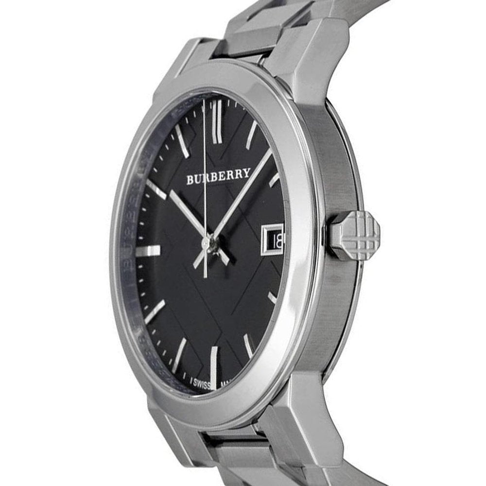 Burberry BU9001 Black Dial Stainless Steel Unisex Watch — view 2
