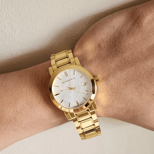 Burberry BU9003 White Dial Stainless Steel Unisex Watch — view 4