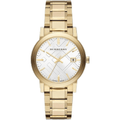 Burberry BU9003 White Dial Stainless Steel Unisex Watch