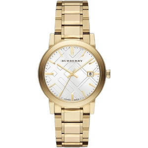 Burberry BU9003 White Dial Stainless Steel Unisex Watch