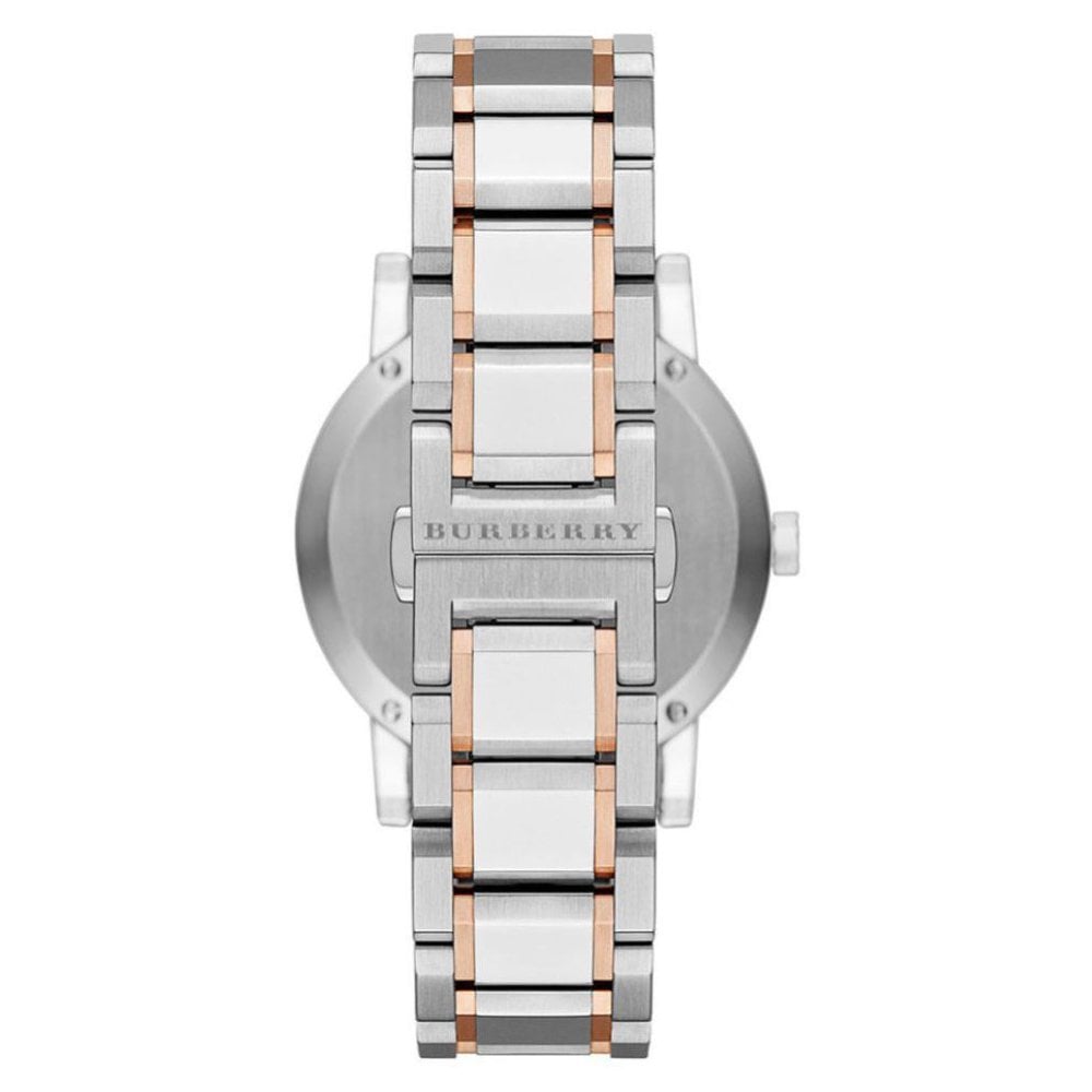 Burberry BU9006 Unisex Watch The City Two Tone Rose Gold — view 2