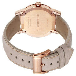 Burberry BU9014 Tan Dial Leather Strap Women's Watch — view 3