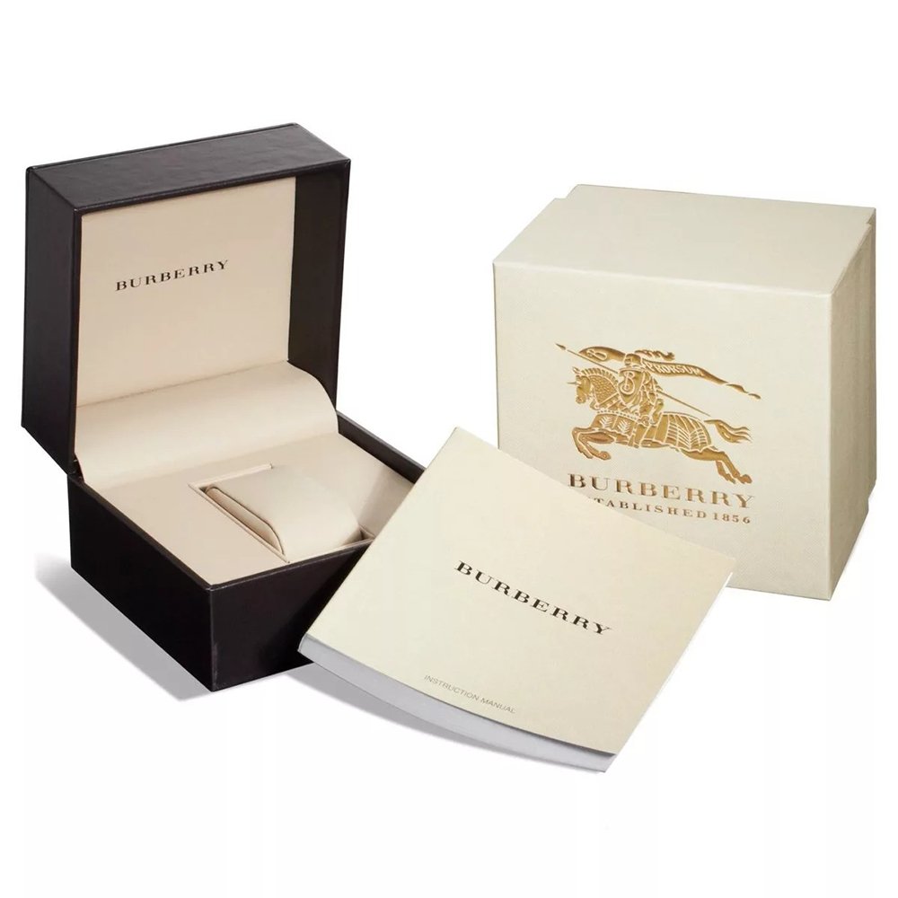 Burberry BU9033 The City Yellow Gold Unisex Watch — view 5