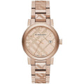 Burberry BU9039 Rose GoldTone Dial Stainless Steel Unisex Watch