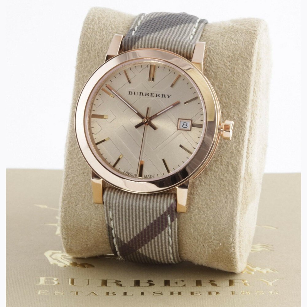Burberry BU9040 The City Rose Gold Tone Women's Watch — view 3