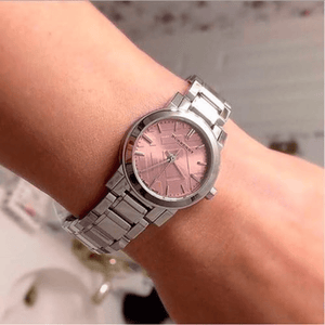 Burberry BU9124 Pink Dial Ladies Watch — view 3