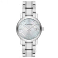 Burberry BU9125 The City Silver Dial Silver Women's Watch