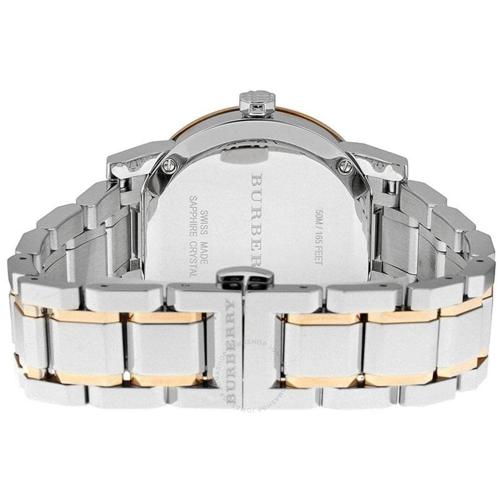 Burberry BU9127 Silver Dial Two-tone Ladies Watch — view 2