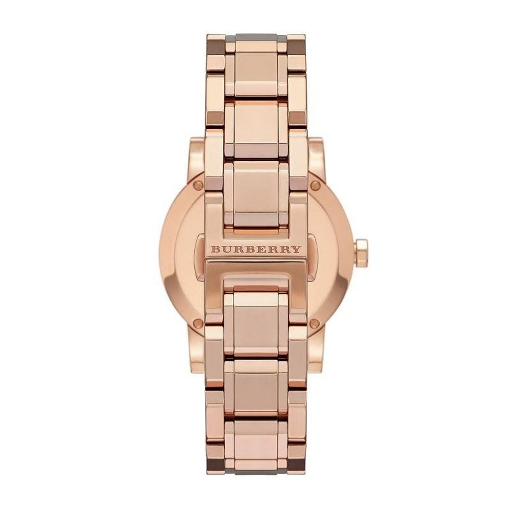 Burberry BU9135 Brown Rose Gold Stainless Steel Women's Watch — view 4