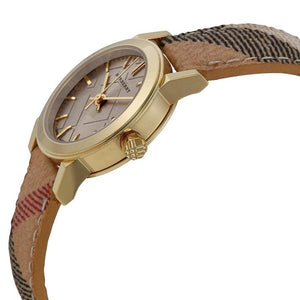 Burberry BU9219 Dial Haymarket Check Strap Women's Watch — view 2