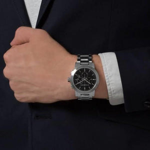 Burberry BU9351 Chronograph Black Dial Stainless Steel Men's Watch — view 4