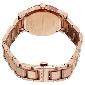 Burberry BU9353 Taupe Chronograph Dial Rose Gold Plated Steel Men's Watch — view 2