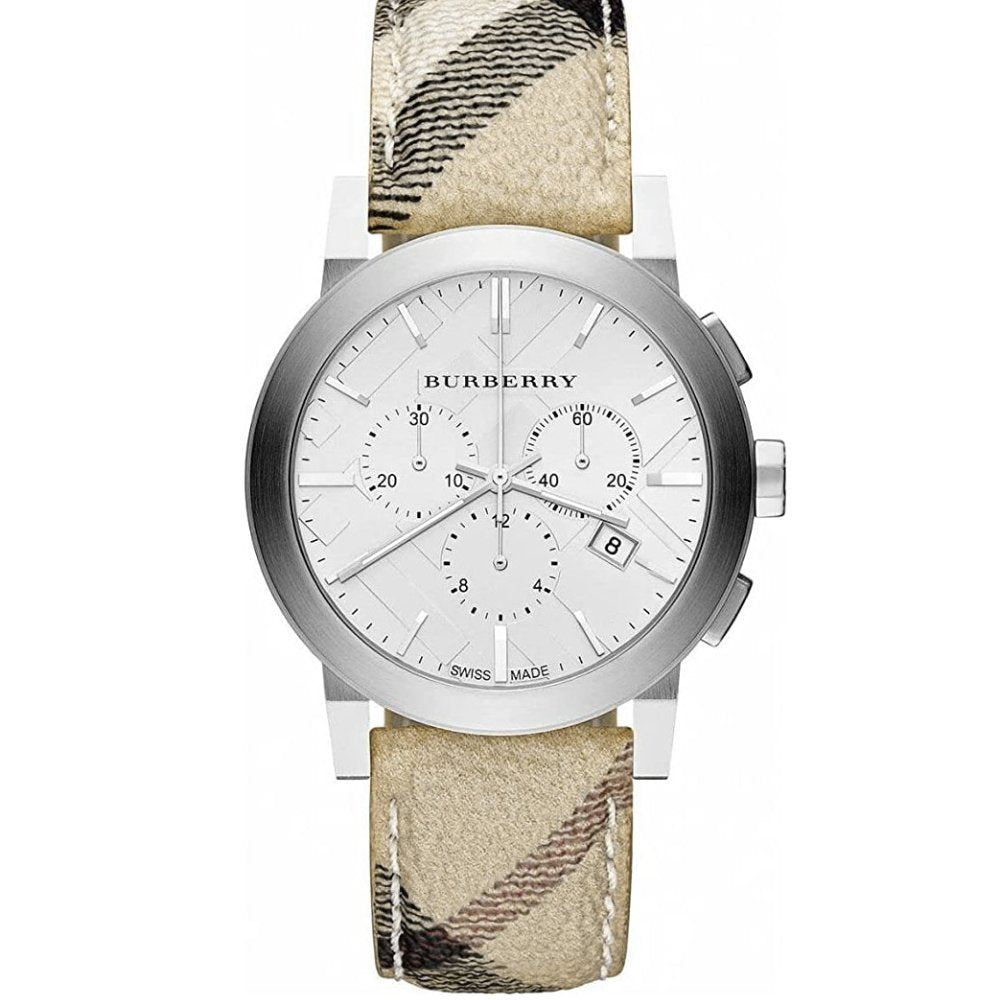 Burberry BU9360 The City Nova Check Chronograph Men's Watch