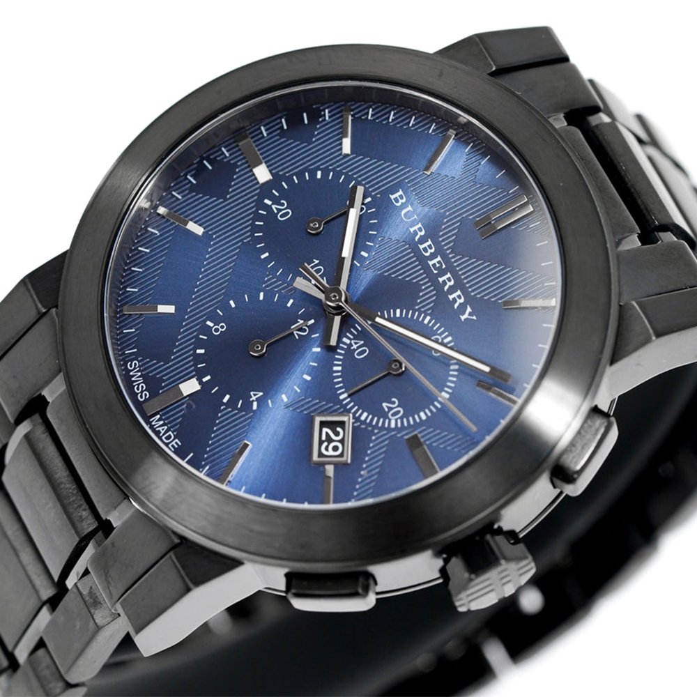 Burberry BU9365 Chronograph The City Gun Metal Men's Watch — view 3