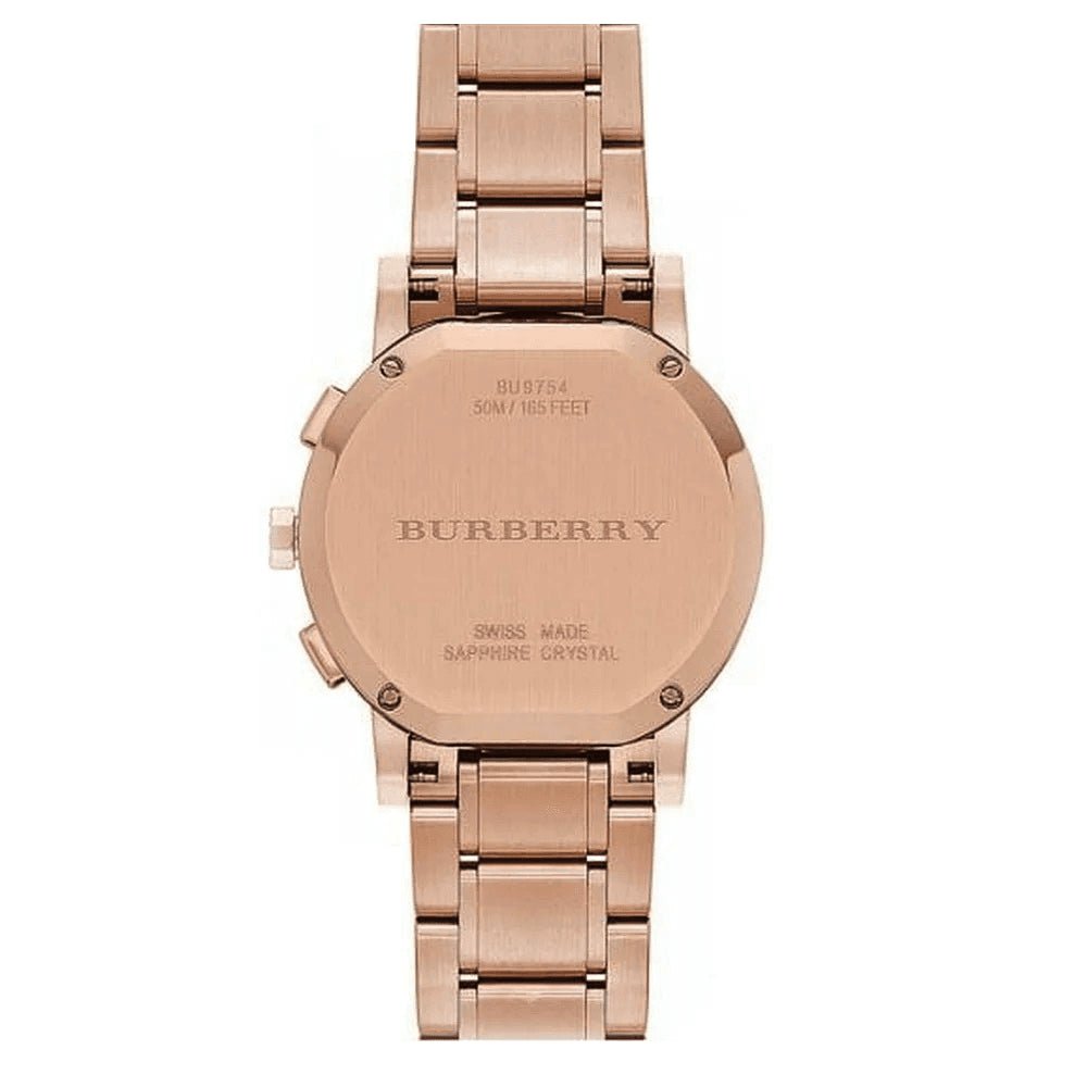 Burberry BU9754 The City Rose Gold-Tone Ladies Watch — view 2